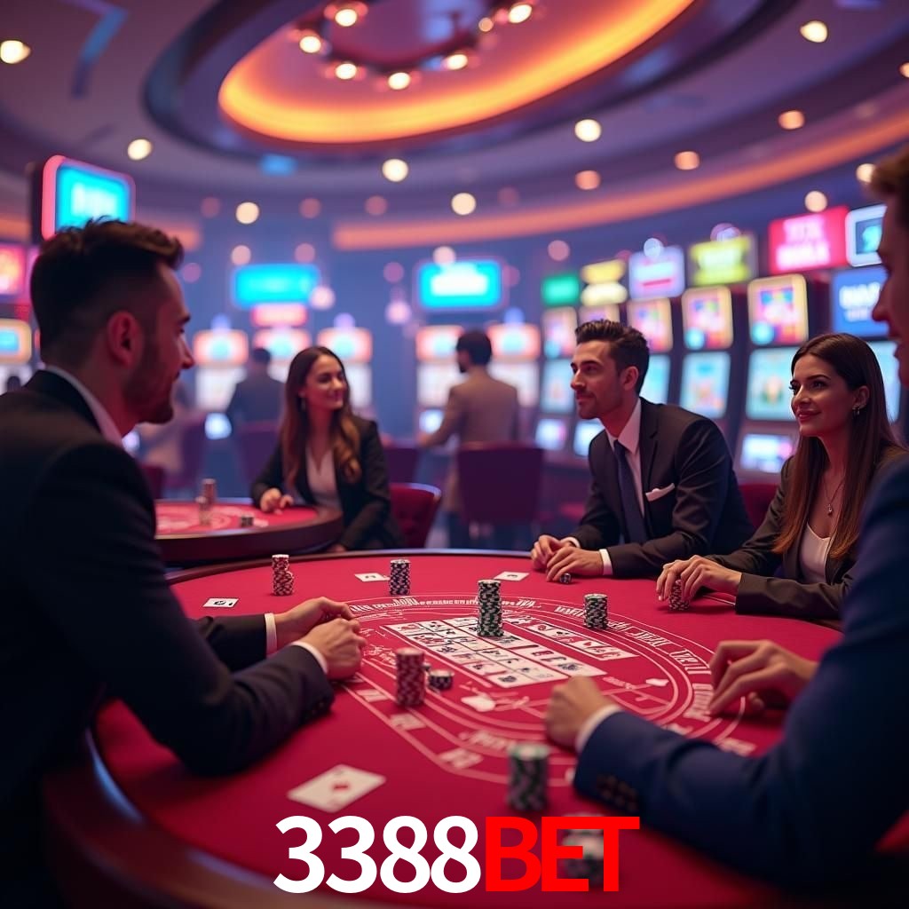 A Experiência Imersiva dos Cassinos Ao Vivo no 3388Bet
